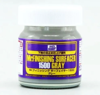 Mr. Finishing Surfacer 1500 Gray (primer) / Stříkací tmel šedý 40ml